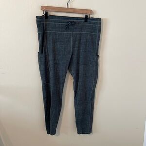 Zyia Active Drawstring Thigh Pocket Joggers